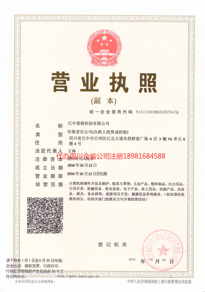 庄河庄河喜联科技有限公司